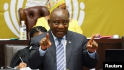 Mutungamiri wenyika yeSouth Africa VaCyril Ramaphosa