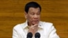 Philippine President Rodrigo Duterte delivers his State of the Nation address at the House of Representatives in Quezon city, Metro Manila, Philippines July 23, 2018.