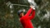 El vehículo del golfista Tiger Woods tras el accidente sufrido en Los Ángeles, California, el 23 de febrero de 2021.