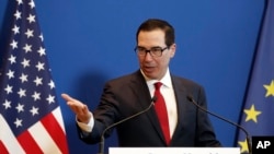 El Departamento del Tesoro de Estados Unidos reafirmó el martes su apoyo al gobierno interino de Venezuela.