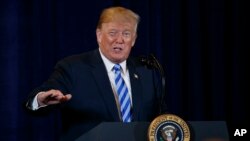El presidente Donald Trump ha calificado a los medios de prensa de EE.UU. como "enemigos del pueblo".
