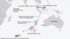 Malaysia Airlines flight MH 370 search area as of March 28, 2014
