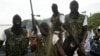 Members of Movement for the Emancipation for the Niger Delta, a militant group patrol the creeks in the Niger Delta area of Nigeria.

