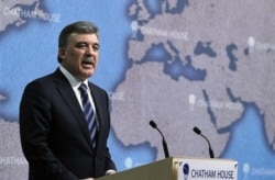 FILE - Former Turkish President Abdullah Gul.
