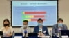 香港民意研究所10月15日公布的最新民意调查显示，55%的受访者认为选委会选举的公信力低。 (美国之音/汤惠芸)