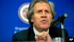 El secretario general de la OEA, Luis Almagro, no pudo viajar a Cuba, al negarsele la visa.