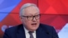 El vicecanciller ruso, Sergei Ryabkov, habla durante una conferencia de prensa en Moscú, Rusia, el 7 de febrero de 2019.