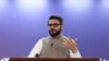 Afghanistan's National Security Adviser Hamdullah Mohib speaks during a news conference in Kabul, Afghanistan, Oct. 29, 2019.
