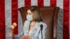  La presidenta de la Cámara de Representantes, Nancy Pelosi (D-CA), agita un mazo durante la primera sesión del 117 ° Congreso en la Cámara de la Cámara en el Capitolio de los Estados Unidos en Washington, DC, Estados Unidos, el 3 de enero de 2021.