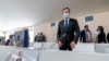 Sekretari i Shtetit Antony Blinken duke mbërritur në takimin e G-20ës në Matera, Itali (29 qershor 2021)
