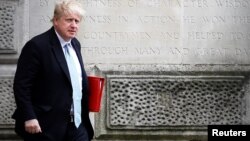 Boris Johnson tiene previsto reunirse con el vicepresidente Mike Pence, el Asesor de Seguridad Nacional de la Casa Blanca, John Bolton, y los encargados de política exterior en el congreso.