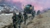 Tentara Angkatan Darat AS berbaris saat latihan militer gabungan Korea Selatan dan Amerika Serikat di Paju, Korea Selatan, Jumat, 13 Januari 2023. (Foto: AP)