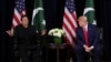 U.S. President Donald Trump holds a bilateral meeting with Pakistan's Prime Minister Imran Khan on the sidelines of the annual United Nations General Assembly meeting in New York City, Sept. 23, 2019.