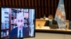 Le Dr Anthony Fauci, directeur de l'Institut national américain des allergies et des maladies infectieuses, s'exprime par visioconférence lors de la 148e session du Conseil exécutif sur l'épidémie de coronavirus (COVID-19) à Genève, en Suisse, le 21 janvier 2021. 