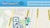 Caminando con Foursquare