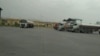 Iranian gasoline tanker truck drivers on strike in southern Iran's Fars province, May 23, 2018.