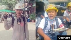 မောင်စန်းဝင်းအောင်နှင့် ကိုသက်နိုင်စိုး (ဓာတ်ပုံ - CJ)