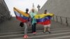 Exiliados venezolanos llegan a Washington