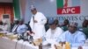 Shugaba Buhari A Taron Shugabannin Jam’iyyar APC Inda Ya Bayyana Niyyarsa Na Sake Neman Wa'adin Shugabanci