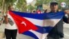 Desde España, la diáspora cubana protesta contra el gobierno de Díaz-Canel