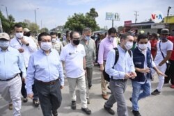 Recorrido en Cúcuta, para evaluar la situación de los migrantes en medio de la pandemia.