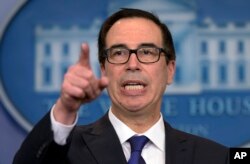 Secretario del Tesoro de EE.UU. Steven Mnuchin.