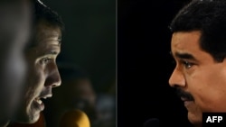 El presidente encargado de Venezuela, Juan Guaidó, ha dicho esta semana que "nunca" es el momento para sentarse a hablar con "la dictadura" de Nicolás Maduro.