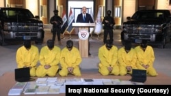 ARCHIVO- Detención de un grupo del ISIS en Kirkuk.