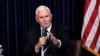El exvicepresidente Mike Pence habla en la Biblioteca y Museo Presidencial Ronald Reagan el 17 de noviembre de 2022 en Simi Valley, California, EEUU.