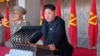 FILE - North Korean leader Kim Jong Un delivers a speech during the ceremony to mark the 70th anniversary of the country's ruling party in Pyongyang, Oct. 10, 2015. 