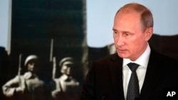 FILE - Russian President Vladimir Putin.