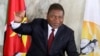Presidente de Moçambique, Filipe Nyusi, depois de votar nas eleições gerais de 15 de Outubro 2019