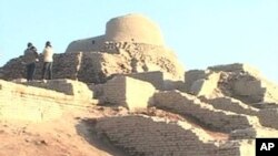 Ancient city in Harappa, Pakistan where Indus people lived