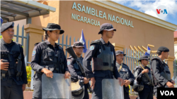 El informe del Departamento de Estado de EE.UU. compila las graves denuncias de violaciones a los derechos humanos en Nicaragua a manos de la Policía Nacional, y algunos poderes del Estado. Foto Houston Castillo, VOA.