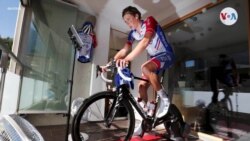 En fotos: Atletas del mundo entrenan en cuarentena 