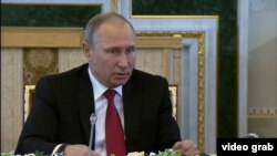Putin Denies Russian State Involved In 2016 U.S. election hacking.