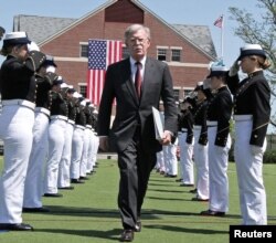 El asesor de Seguridad Nacional de EE.UU., John Bolton, que ha sido clave en la decisión de Estados Unidos de presionar al presidente en disputa Nicolás Maduro para que deje el cargo.