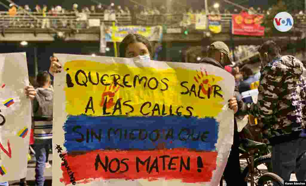 El Presidente Iv&#225;n Duque ofreci&#243; un di&#225;logo y dijo que es &quot;injusto llamar a todo aquel que se expresa pac&#237;ficamente en las calles como un v&#225;ndalo&quot;, as&#237; como &quot;generalizar el comportamiento de todos los miembros de la Fuerza P&#250;blica&quot;. 