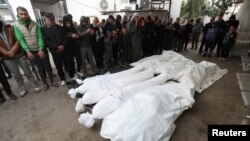 Rafah, Gaza, nakon izraelskog zračnog napada