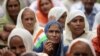 Hindus who migrated from Pakistan to Jammu in 1947 participate in a protest demanding citizenship rights in Jammu, India, Sept. 8, 2012. 