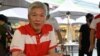 Lee Hsien Yang, the brother of Lee Hsien Yang, saudara laki-laki mantan PM Singapura Lee Hsien Loong dan putra bapak bangsa Lee Kuan Yew, menghadiri acara di Tiong Bahru, Singapura, 24 Juni 2020. (Foto: Roslan Rahman/AFP)