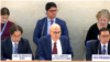 El Alto Comisionado de la Oficina para DDHH de la ONU (ACNUDH), Volker Türk, durante la presentación de su actualización oral sobre la situación en Venezuela el 13 de diciembre de 2024. 