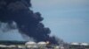 Colapsa tercer tanque de crudo, se extiende el incendio en Cuba