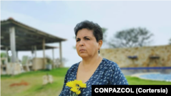 A "Maru", como le conocen sus familiares y amistades cercanas, la motiva seguir construyendo condiciones para vivir en el territorio. [FOTO: CONPAZCOL]