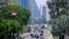 Ekonomi Indonesia pada triwulan ketiga tahun 2020 terhadap triwulan III tahun 2019 mengalami kontraksi pertumbuhan minus 3,49 persen. (Foto:BAY ISMOYO / AFP/ilustrasi).