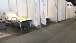Si es necesario, el hospital improvisado en el Centro Javits, que ahora tiene 1.200 camas, se puede ampliar para acomodar hasta 2.910. [Foto: Celia Mendoza]