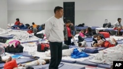 ARCHIVO: Un centro de asilo en McAllen, Texas, el 15 de diciembre de 2022.