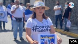 En Costa Rica reside una gran parte de los 100.000 nicaragüenses exiliados tras las protestas de 2018. Foto VOA.