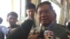 ​​រូបឯកសារ៖ រដ្ឋ​មន្ត្រី​ក្រសួង​មហាផ្ទៃ ​លោក​ ស​ ខេង​ ថ្លែង​ទៅកាន់​ក្រុម​អ្នក​សារ​ព័ត៌មាន​នៅ​រដ្ឋសភា​ជាតិកាលពី​ថ្ងៃទី៧ ខែធ្នូ ឆ្នាំ២០១៦។ (ហ៊ុល រស្មី/VOA)
