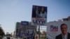 Carteles de candidatos dominicanos, previo a las elecciones del próximo domingo 19 de mayo de 2024, en Santo Domingo, República Dominicana. 
